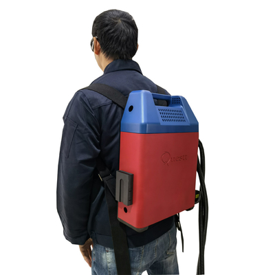 সুলভ মূল্য পোর্টেবল 50W 100W ফাইবার লেজার ক্লিনিং মেশিন মেটাল স্টোন কাঠের জন্য মরিচা রিমাল