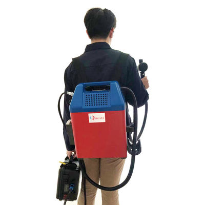 100W লিথিয়াম ব্যাটারি ফাইবার লেজার ক্লিনিং মেশিন ধাতু পাথর কাঠের জন্য মরিচা Remal